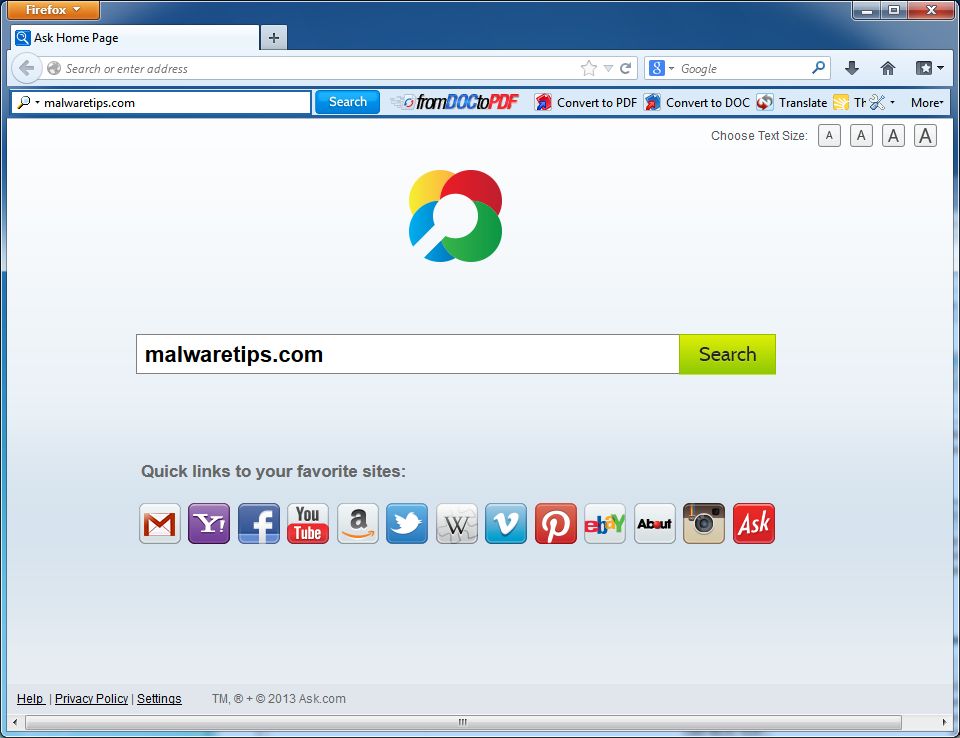 [Image: From Doc To Pdf Toolbar]